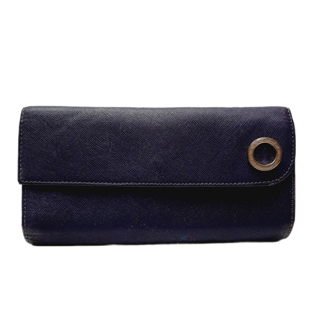 🍒 LACOSTE Long Wallet Solid Purple